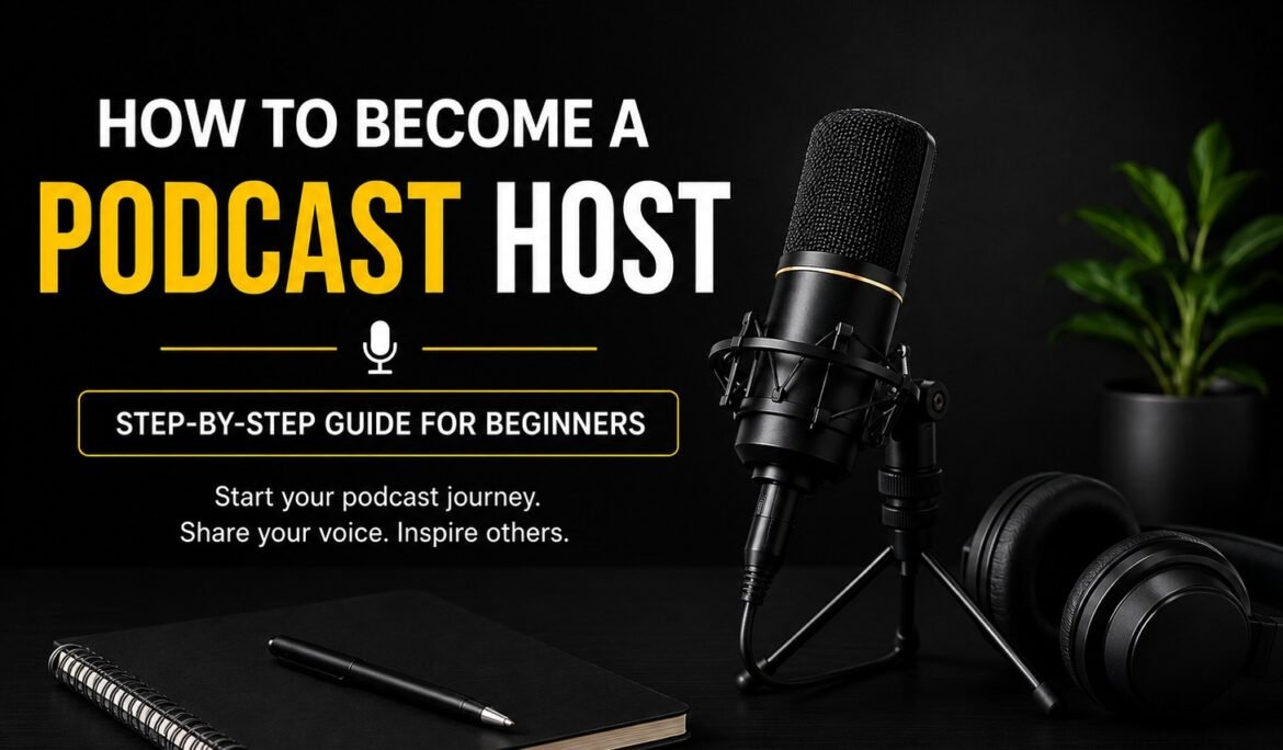 How to Become a Podcast Host: Step-by-Step Guide for Beginners