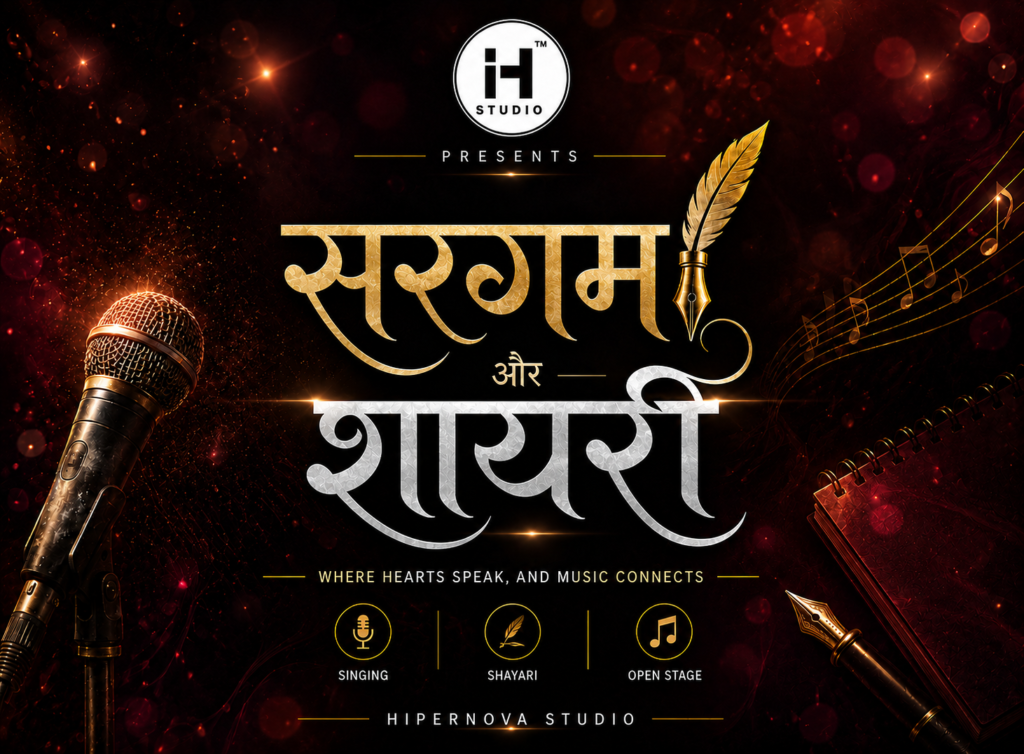 Shayari & Sargam: A Beautiful Evening of Poetry & Music