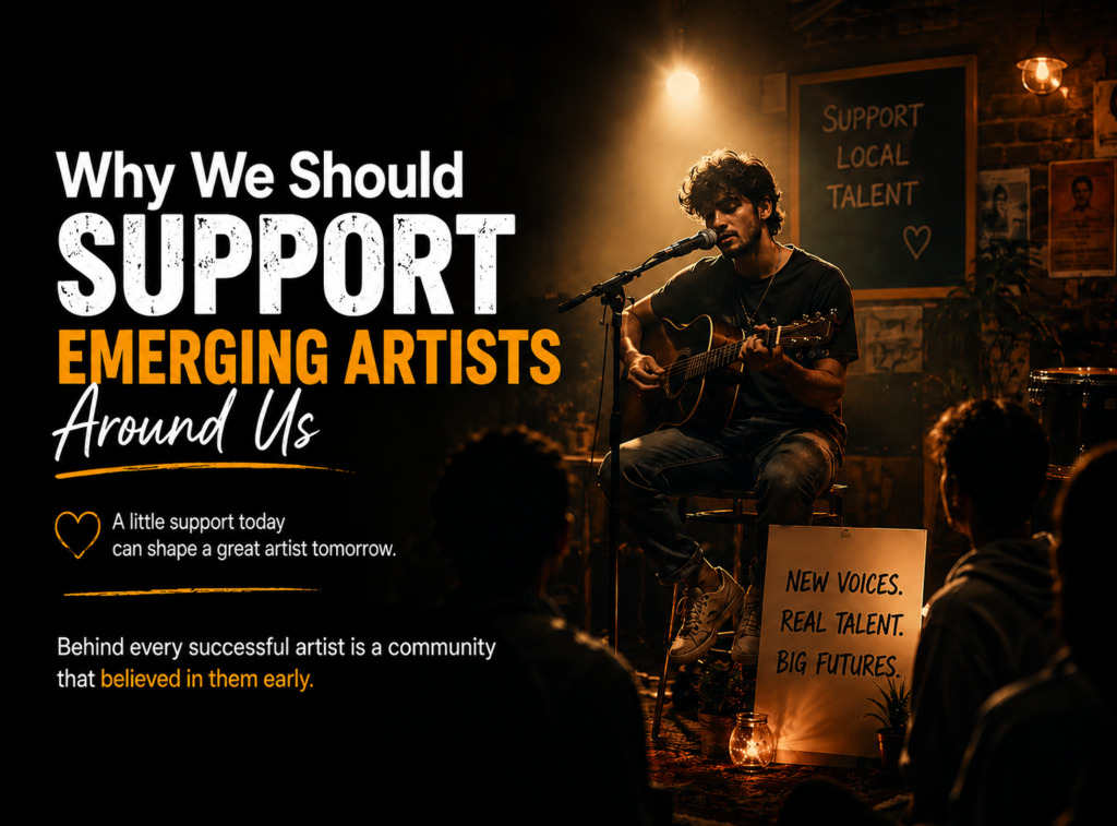 Why We Should Support Emerging Artists Around Us