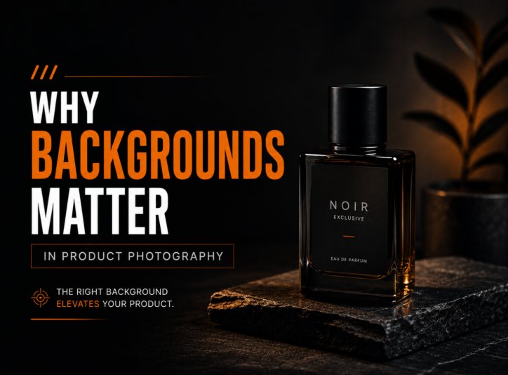 Why Backgrounds Matter in Product Photography